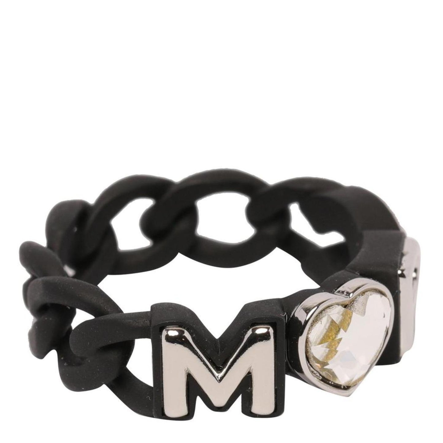 Marc Jacobs Logo Plaque Chain-Link Ring