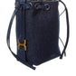 Chloé Marcie Micro Denim & Leather Bucket Bag