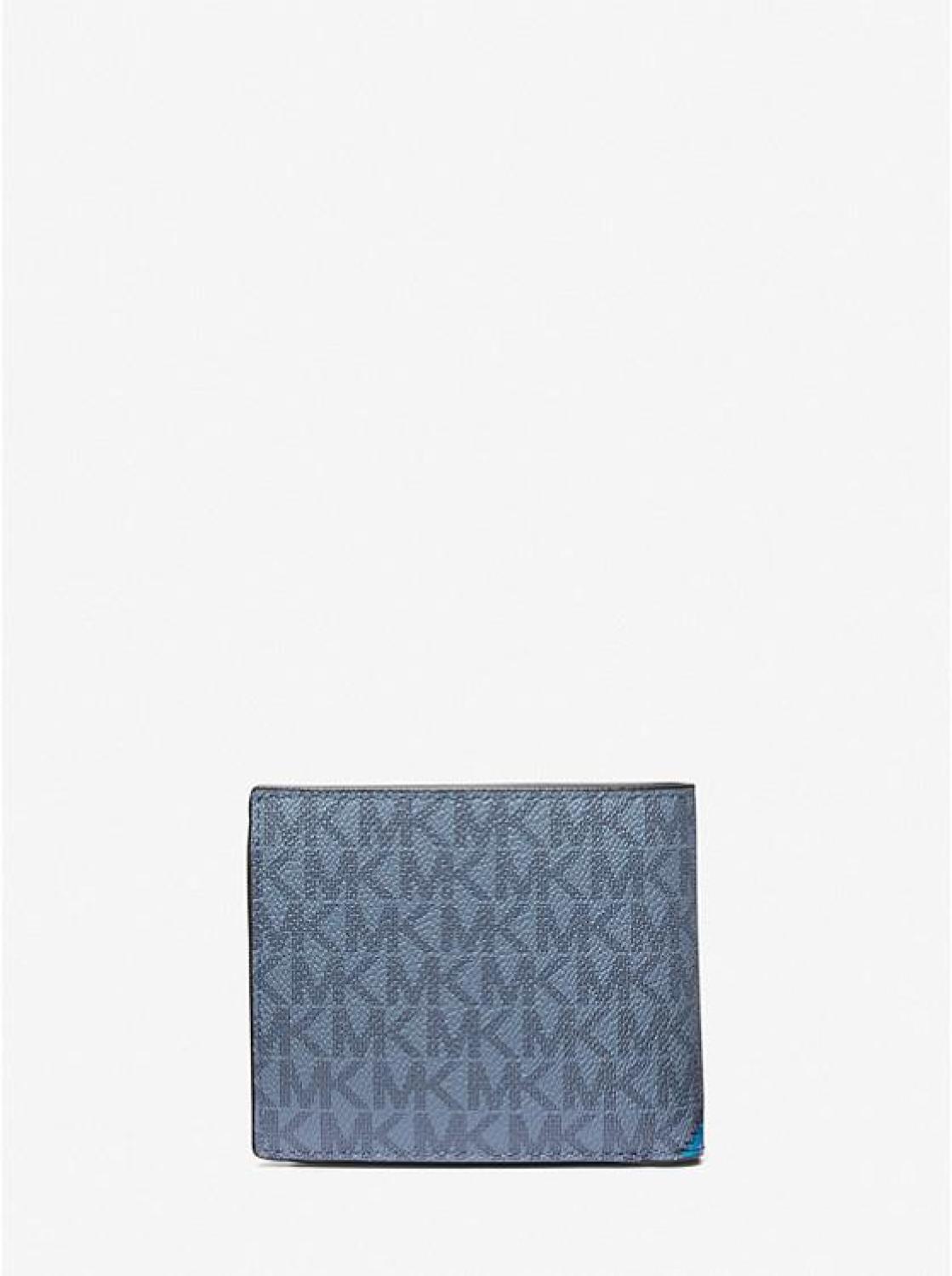 Cooper Logo and Faux Leather Billfold Wallet