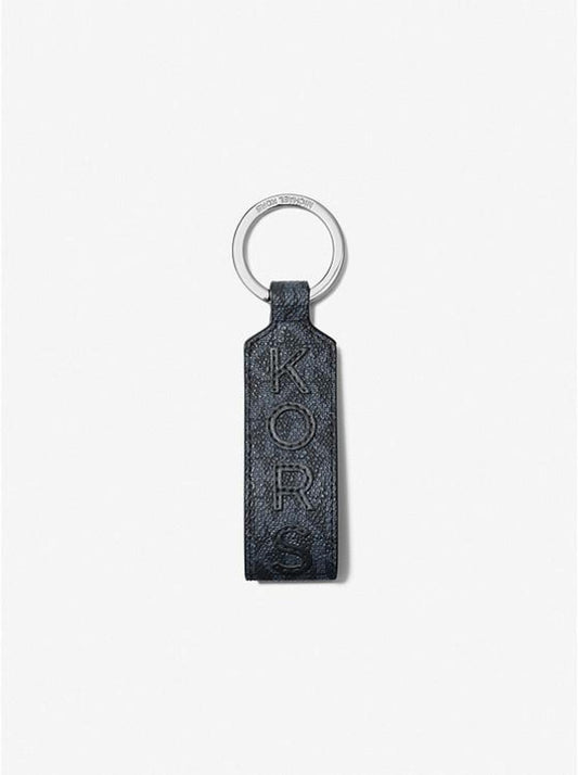 Logo Slim Billfold Wallet with Keychain