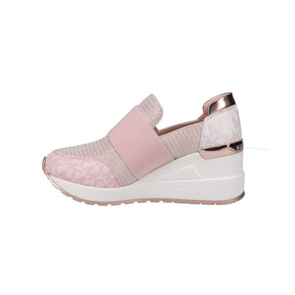 Little Girls Neo Flex Logo Detail Slip-On Sneakers
