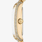 Oversized Emery Pavé Gold Tone Watch