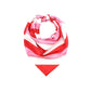 Women's Oversized Heart Silk Square Scarf
