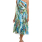 Marchesa Notte One-Shoulder Dress