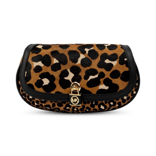 Women's Leopard-Print Haircalf Belt Bag