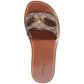 Ina Logo Emblem Slide Flat Sandals