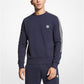 Logo Tape Cotton Blend Sweatshirt