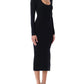 Michael Michael Kors Side Split Knitted Dress