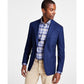 Men's Classic Fit Herringbone Sport Coat