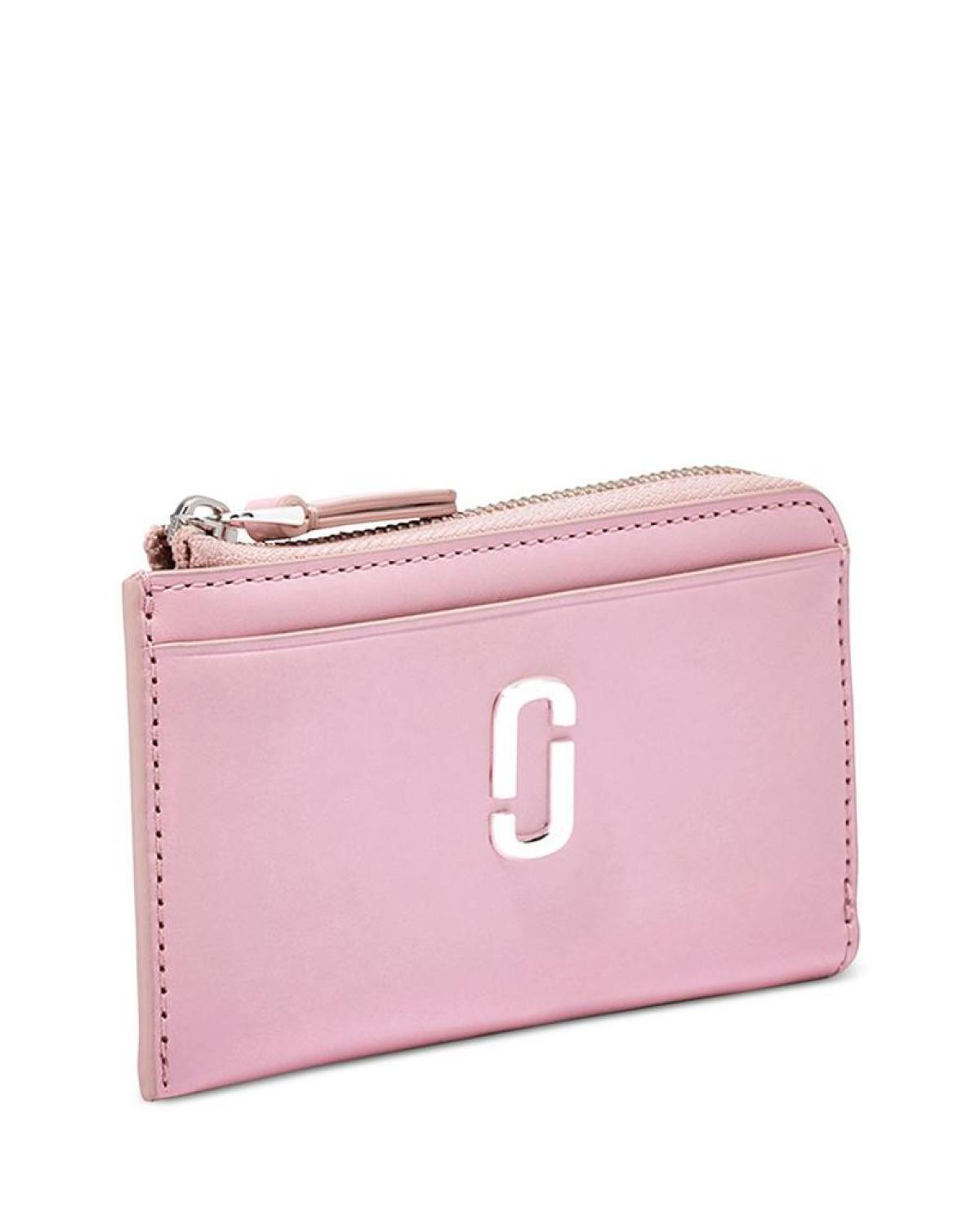 The J Marc Top Zip Wallet
