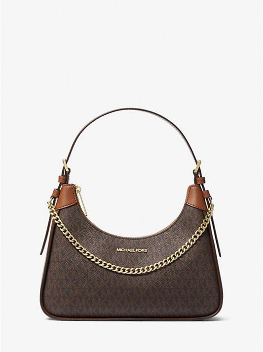 Wilma Medium Signature Logo Shoulder Bag