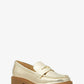 Eden Metallic Leather Loafer
