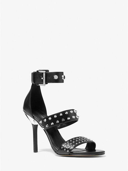 Amal Astor Stud Leather Sandal