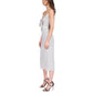 Women's Sleeveless Classic Dot Tie Jumpsuit
