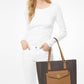 Michael Kors Women's Joey MK Signature TZ Snap Pocket Tote