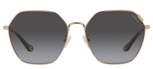 Coach Geometric Frame Sunglasses