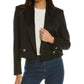 BOSS Hugo Boss Wool Cropped Jacket