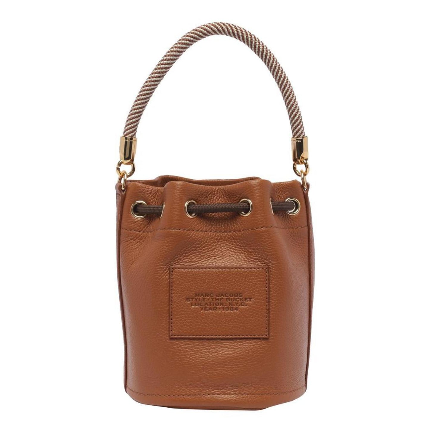 Marc Jacobs Logo Embossed Bucket Bag