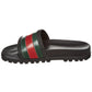Gucci Web Rubber Slide