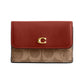 Coated Canvas Signature Essential Mini Trifold Wallet