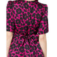 Rosy Garden Tie Waist Dress