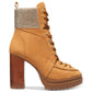 Women's Yvonne Lace-Up Embellished Booties