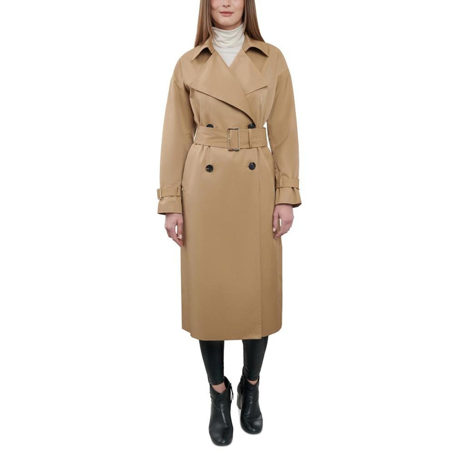 Women's Belted Trench Coat