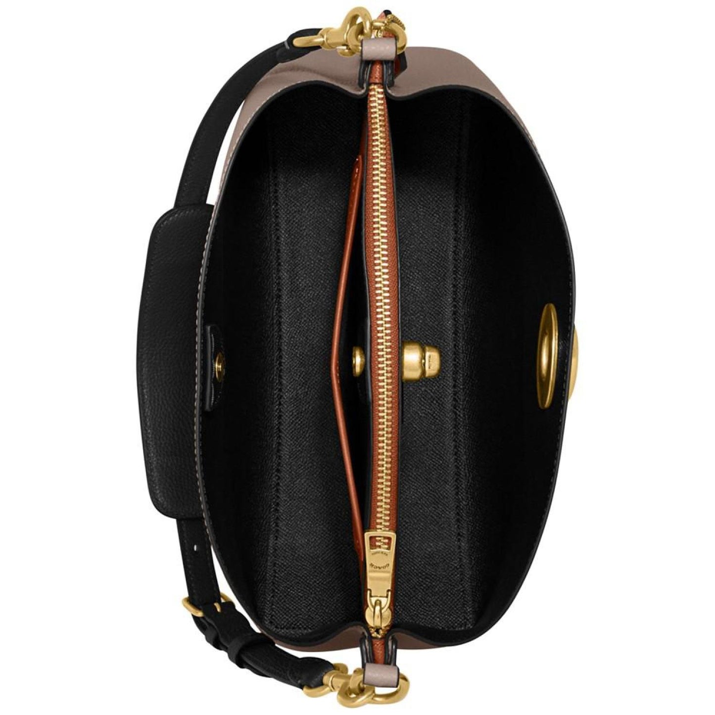 Pebble Leather Willow Shoulder Bag with Convertible Straps
