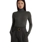 Silk-Blend Turtleneck