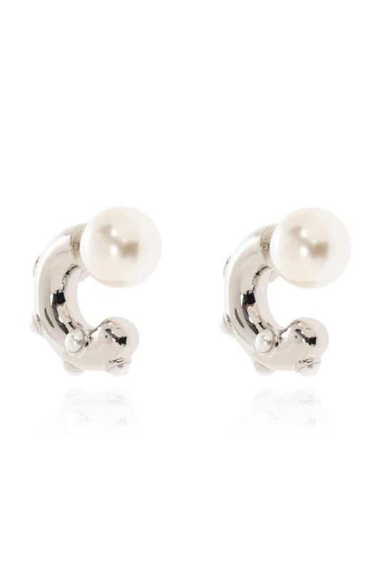Marc Jacobs Embellished Hoop Earrings