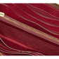 Color Block Coated Canvas Signature Slim Accordion Zip