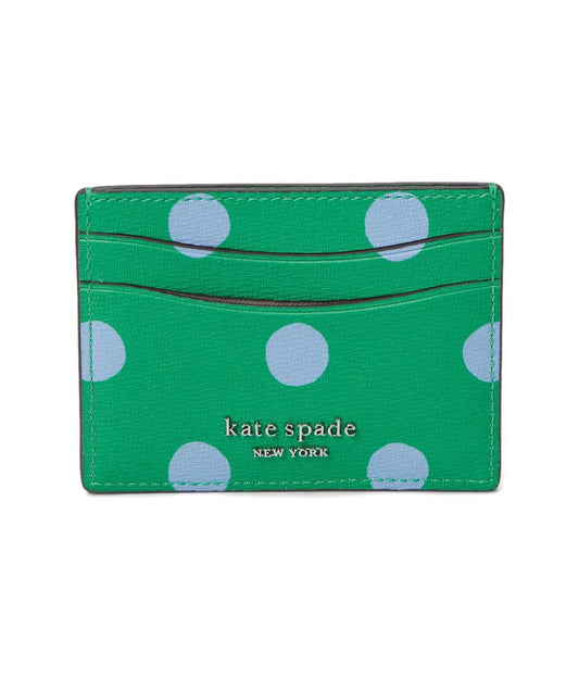 Morgan Sunshine Dot Printed Pvc Card Holder