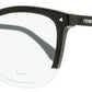 Fendi Women's  Eyeglasses FF0234 7ZJ Black/Transparent Aqua 52mm