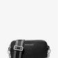 Jet Set Small Pebbled Leather Double-Zip Camera Bag