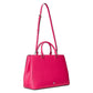 Crosshatch Leather Large Hanna Satchel