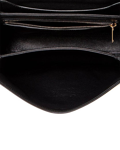 CELINE C Medium Leather Shoulder Bag
