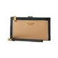 Morgan Color-Blocked Saffiano Leather Phone Wallet