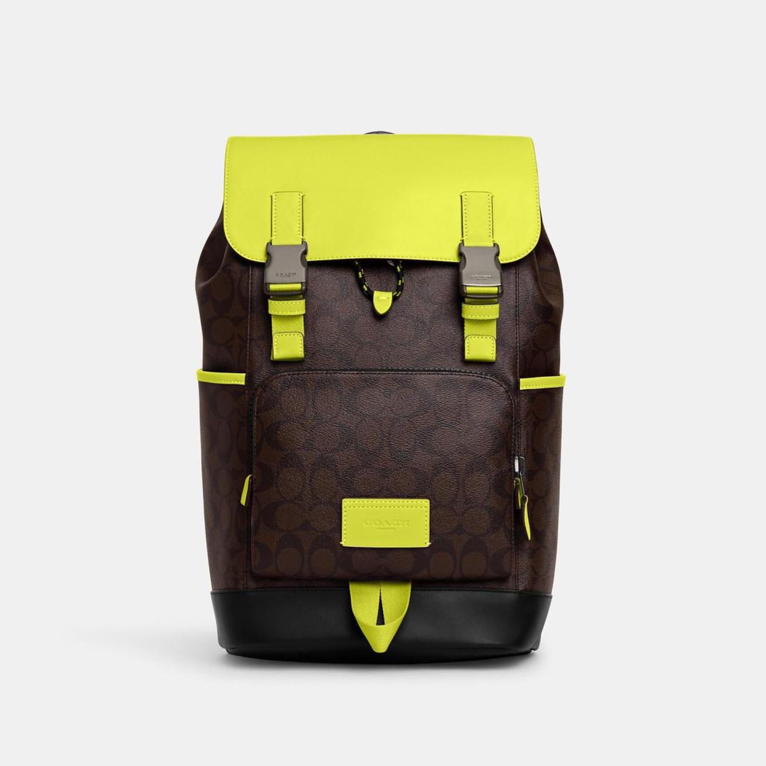 coach backpack track Coach Outlet Track Backpack In Colorblock Signature Canvas
