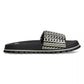 The Monogram Leather Slides