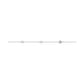 Gold-Tone or Silver-Tone Sterling Silver Station Necklace