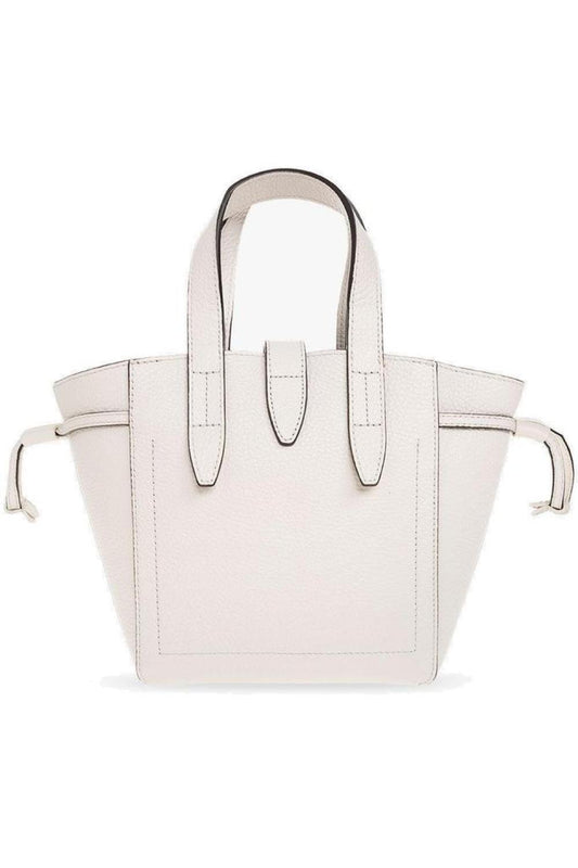 Furla Net Logo Printed Mini Tote Bag