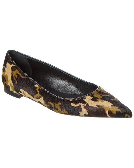 Michael Kors Collection Agnes Leather Flat