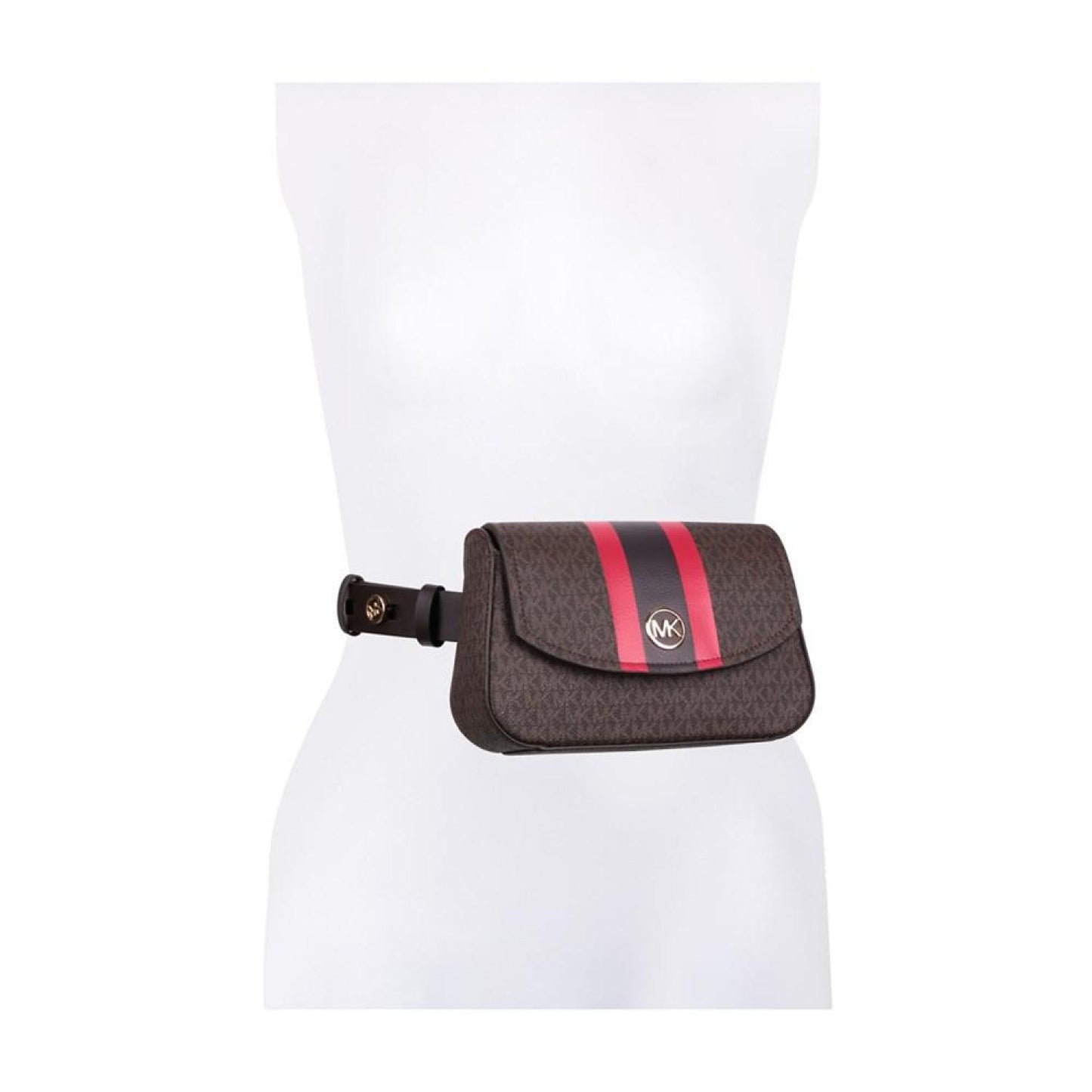 Women's Logo Striped Fanny Pack