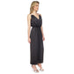 Women's Rhinestone-Strap Surplice Jumpsuit, Regular & Petite