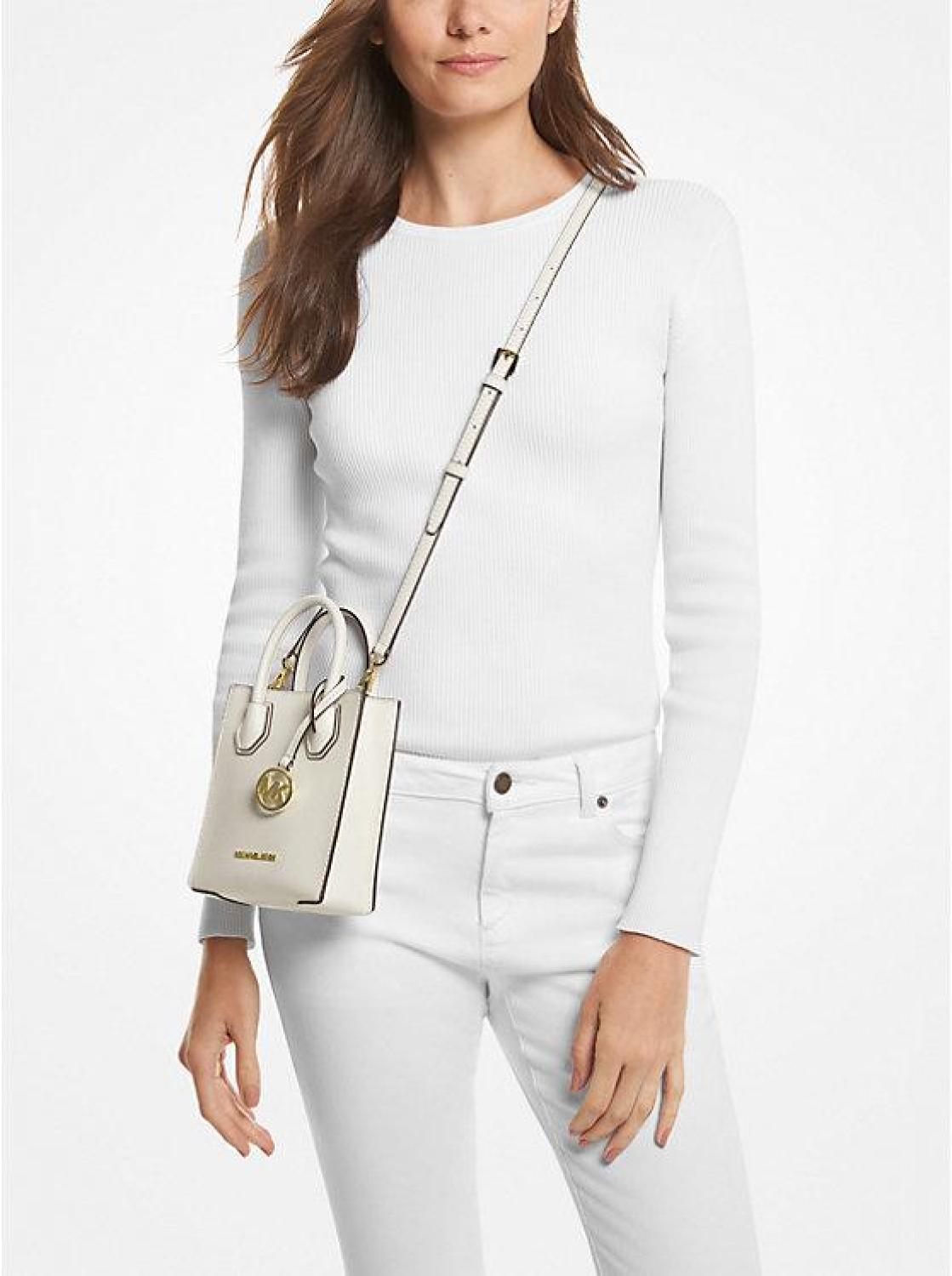 Mercer Extra-Small Pebbled Leather Crossbody Bag