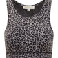 Michael Michael Kors Leopard Printed Sports Bra