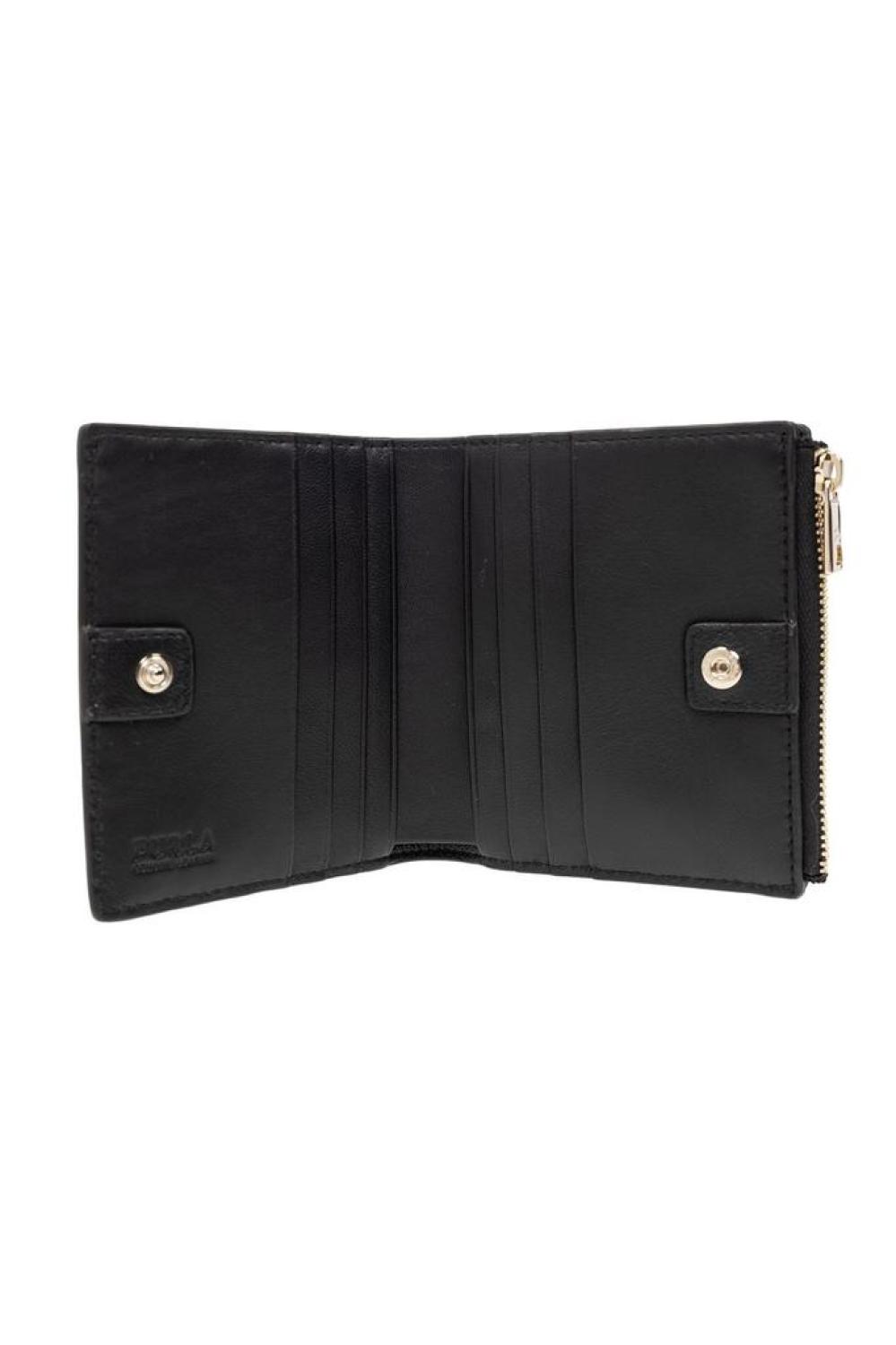 Furla Camelia Logo-Lettering Bi-Fold Wallet