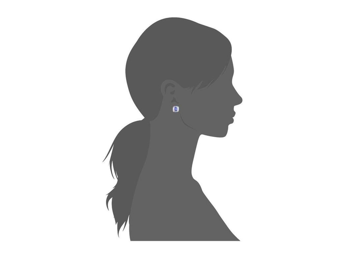 Small Square Studs