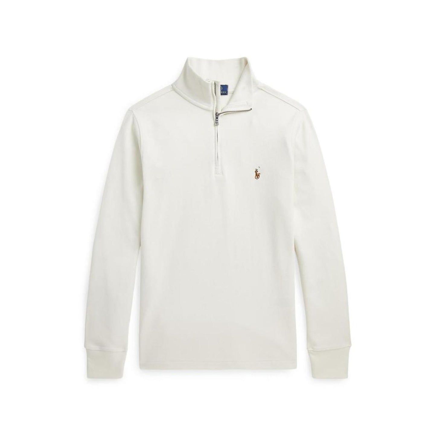 Cotton Interlock Quarter-Zip Pullover (Big Kids)