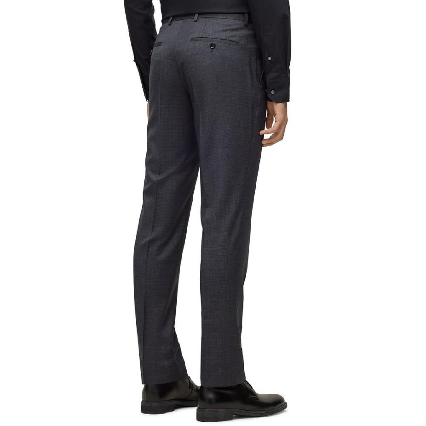 Men's Slim-Fit Houndstooth Suit